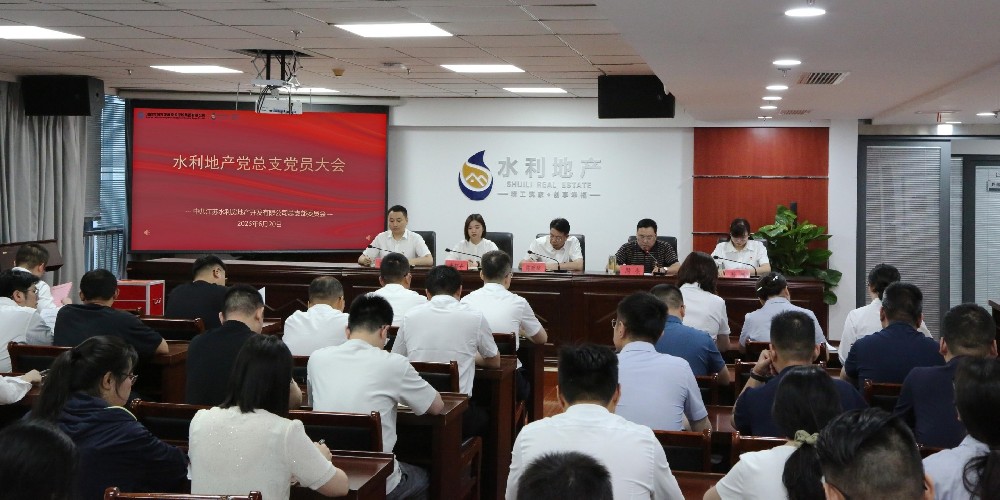 水利地产召开党总支委员增补选举会议